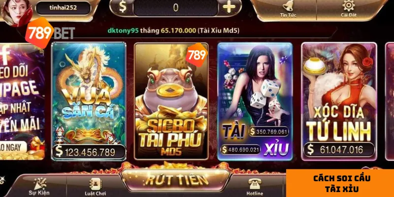 Cách soi cầu tài xỉu chi tiết, giúp nâng cao cơ hội chiến thắng 4 789bet mang đến cơ hội trải nghiệm tài xỉu chất lượng cao cùng công cụ hỗ trợ soi cầu hiện đại.