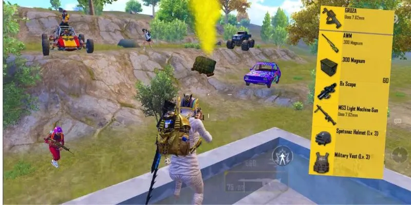 Cách thức hoạt động trong pubg mobile 